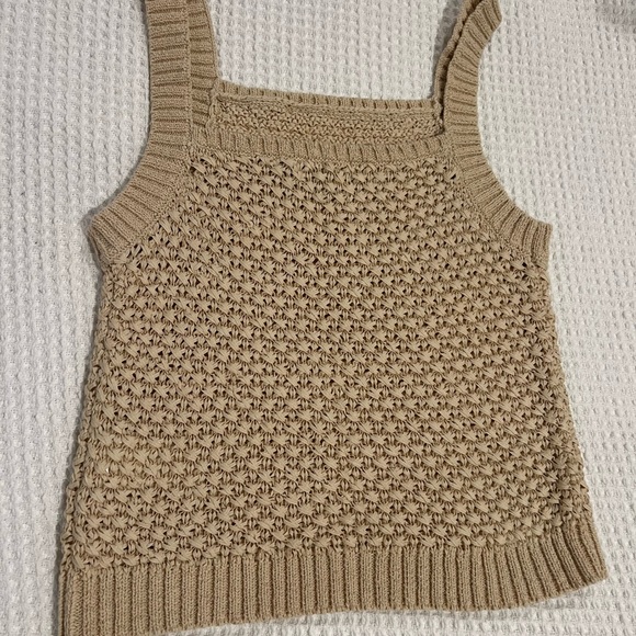 J Crew basket-stitch sweater-tank S - Picture 2 of 6